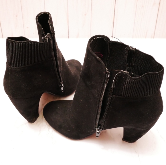 Black heeled ankle boots - Picture 5 of 11